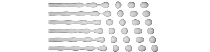 Capillary jet break-up